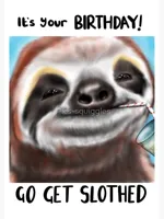 sloth birthday