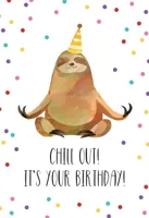 sloth birthday