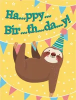 sloth birthday