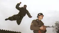 Soldier jump spetznaz