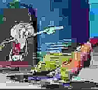 Some extremely low quality SpongeBob JPEG