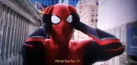 Spider-Man confused