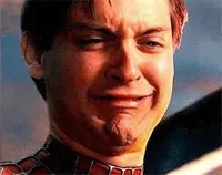 Spider-Man Crying