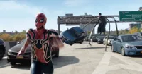 Spider-Man runs from Doc Ock