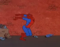 Spider-Man Stretching