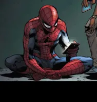 Spider-Man waiting