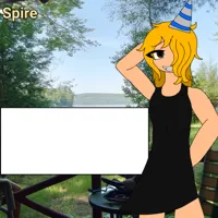 Spire birthday announcement template