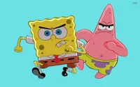 Spongebob and Patrick