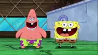 spongebob and patrick being stupid as hell