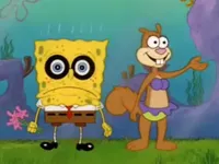 spongebob and sandy