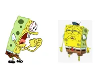 spongebob angry