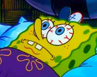 Spongebob awake