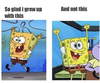 Spongebob awful change