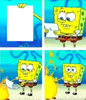 Spongebob Burn Note