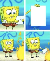 Spongebob Burning Paper RTL