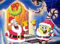 spongebob christmas template