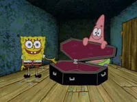 SpongeBob coffin