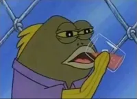 Spongebob Drinking Meme