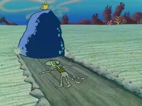 spongebob flattens squidward