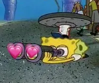 SpongeBob heart binoculars