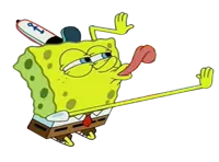 SpongeBob Lick