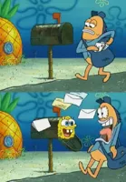 Spongebob mailbox