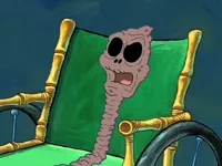 Spongebob Old Lady Chocolate with Nuts