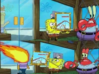 Spongebob-Painting ROBLOX