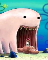 Spongebob pink worm