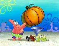 SpongeBob pumpkin funnel