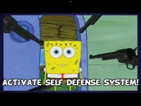 SpongeBob self defense system