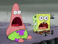 SpongeBob shocked