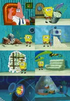 Spongebob Showing Diapers