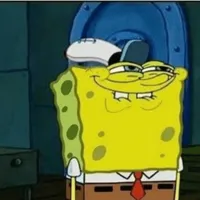 Spongebob sly face