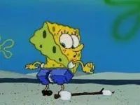 Spongebob Squarepants Ripped PAnts