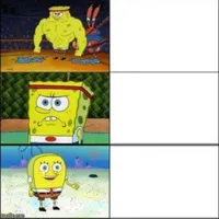 SpongeBob strong to weak