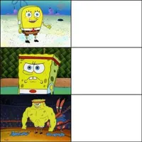 SpongeBob tough guy