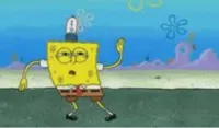 Spongebob wavy arms