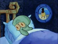 Squidward Can't Sleep