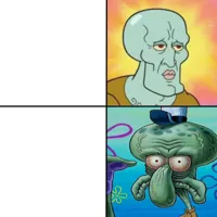 squidward meme template