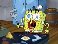 stressed out spongebob