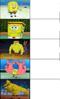 Strong spongebob