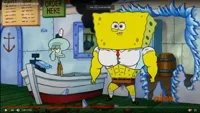 Strong spongebob