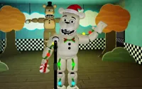 T pose freddy in christmas