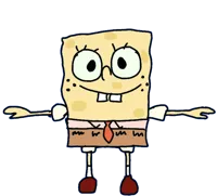 T pose spongebob