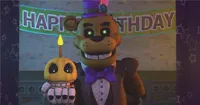 Take the Cake Golden Freddy