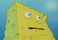 thirsty spongebob