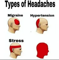 Types of Headaches meme