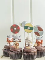 Viking cupcakes