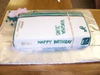 Virginia Slims Birthday Cake